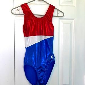 Bee Leotard Patriotic Size AM